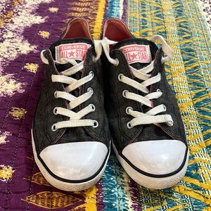 Converse All-Star Women’s Dark Denim-Look Low Tops